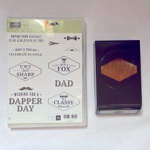 Stampin’ Up! Truly Tailored Stamp Set & Coordinating Punch